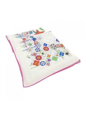 Louis Vuitton Murakami Shawl White